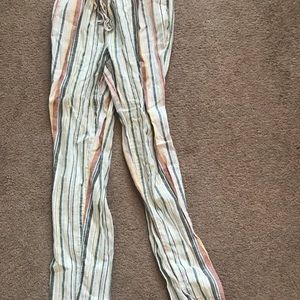 Rainbow stripped pants